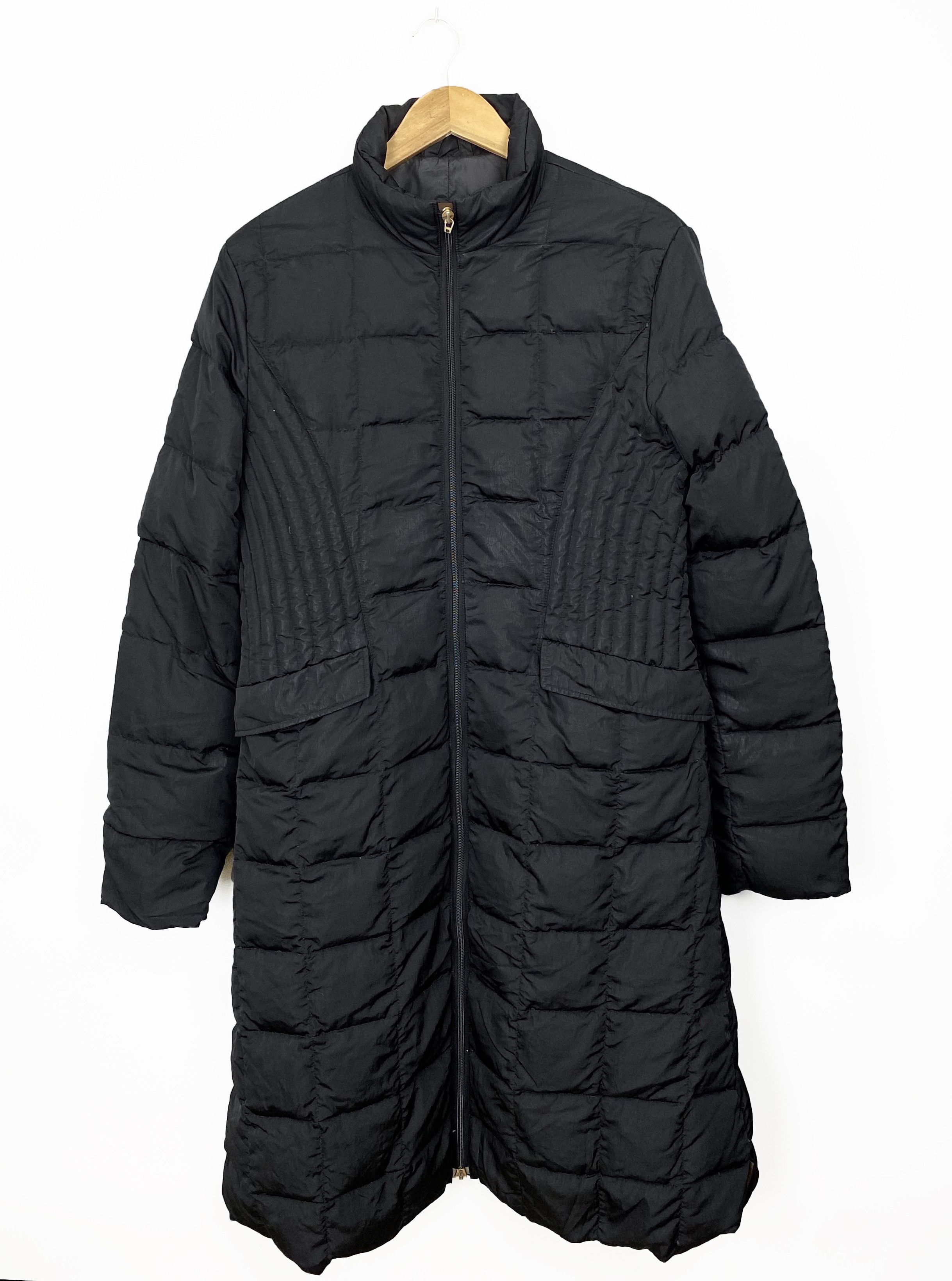 Moncler Grenoble Vintage MONCLER Grenoble Pepper Long Black Down Jacket Size S / US 4 / IT 40 - 1 Thumbnail