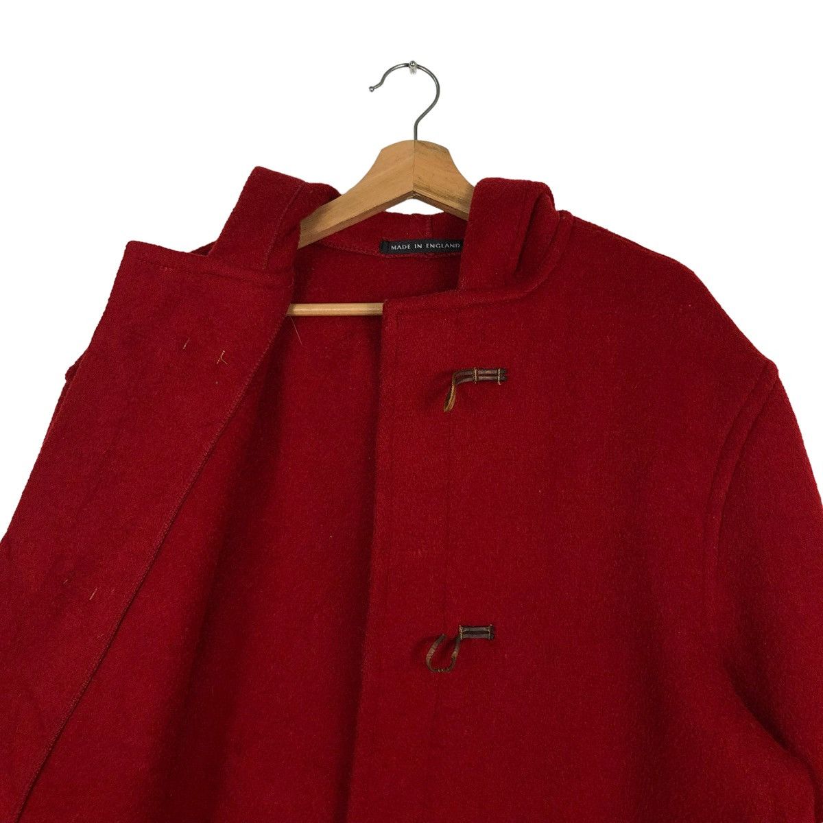 Gloverall 🔥Rich Red - Wool Duffle Coats Jacket Gloveral Made England Size US M / EU 48-50 / 2 - 8 Thumbnail