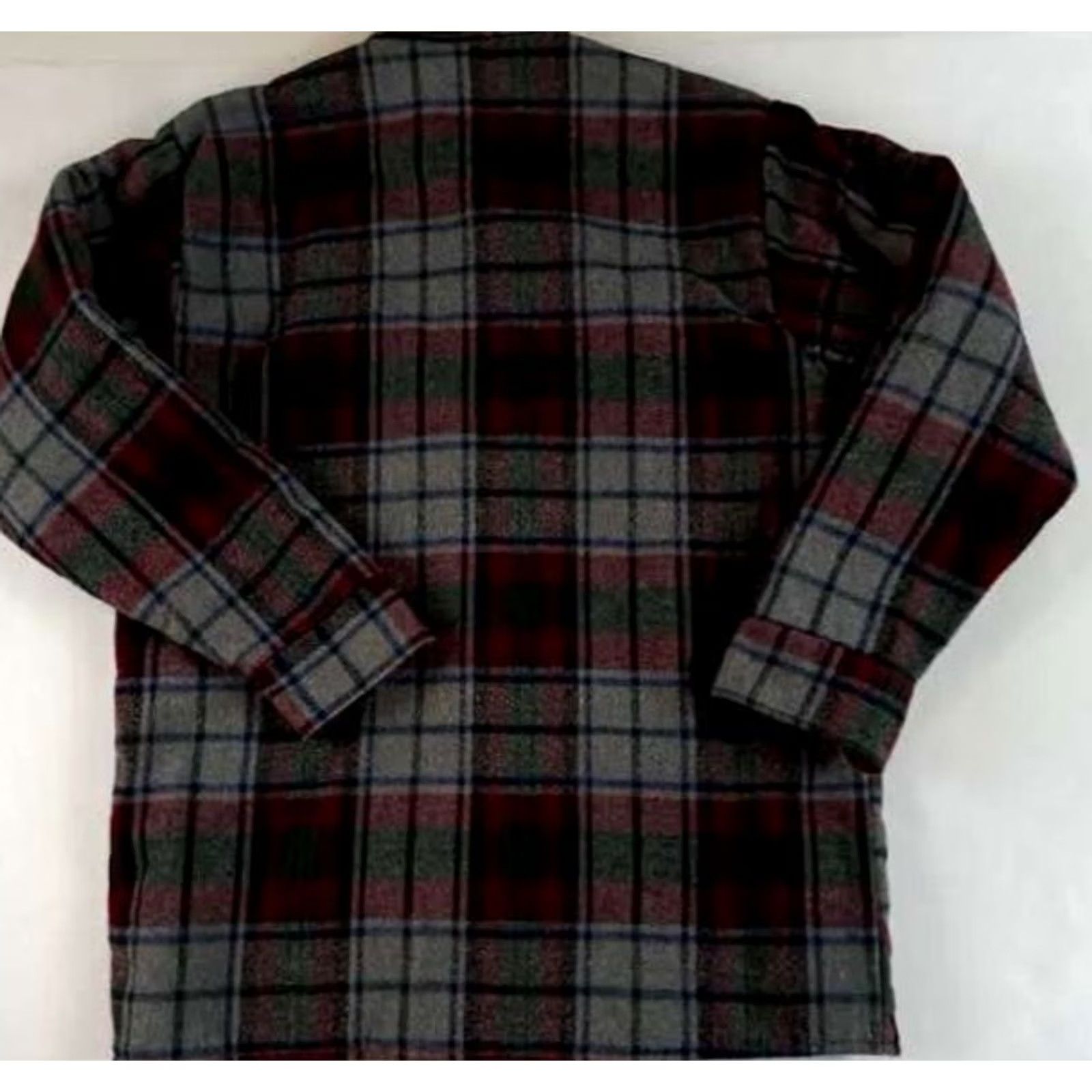 Vintage VINTAGE Five Brothers Shirt Jacket Adult M Plaid Insulated Quilted Button Front USA Pattern: Plaid blue,green,grey,red Size US M / EU 48-50 / 2 - 6 Thumbnail