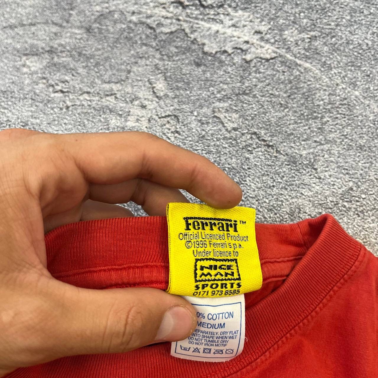 Vintage Vintage 90's Ferrari Formula 1996 F1 Racing Team Shirt Size US M / EU 48-50 / 2 - 6 Thumbnail