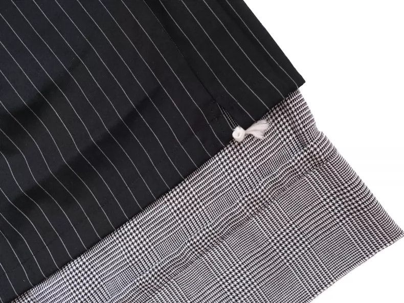 Comme des Garcons Comme Des Garcons size XS Striped plaid stitching skirt Size 23" - 6 Thumbnail