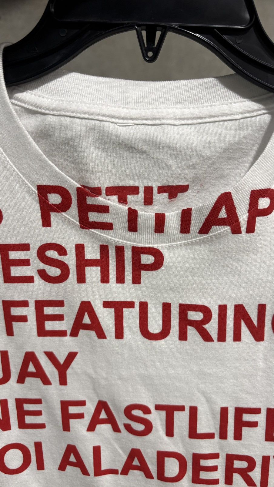 1199 Bazo 1199 Serane Tracklist Tee Size US L / EU 52-54 / 3 - 3 Thumbnail