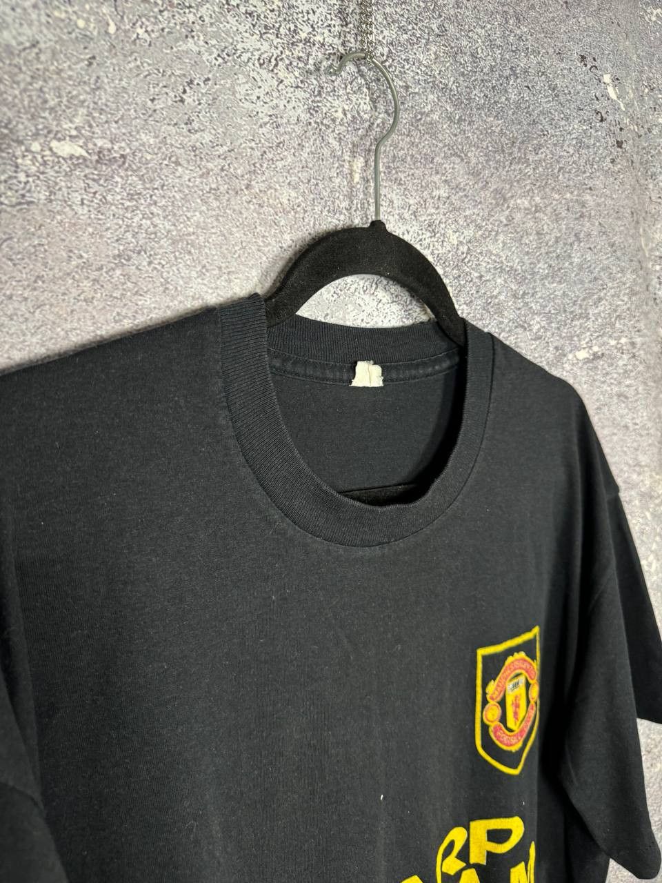Vintage 90's CANTONA Manchester United 1994 Fan Version T-Shirt Size US XL / EU 56 / 4 - 4 Thumbnail