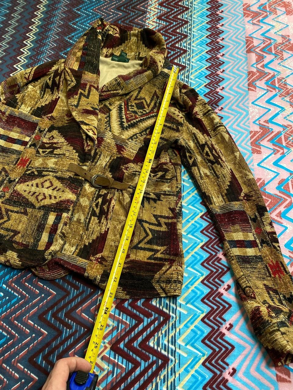 Polo Ralph Lauren Vintage y2k Polo Ralph Lauren american flag knit sweater Size US L / EU 52-54 / 3 - 10 Thumbnail