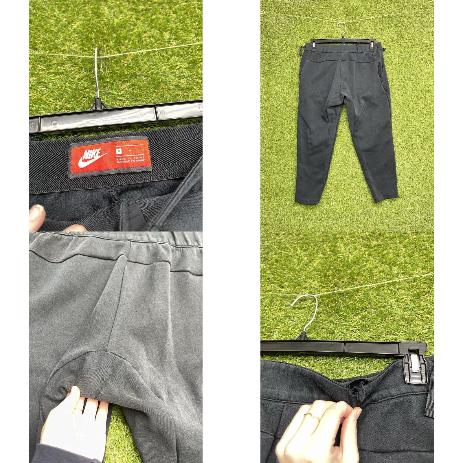 Nike Nike Tech Fleece Sweatpants Nike Tech Fleece Sweatpants Womens M Black Athletic Tapered Pants Sports Everyday Athleticwear Womens Black 2020s Size 32" / US 10 / IT 46 - 8 Thumbnail