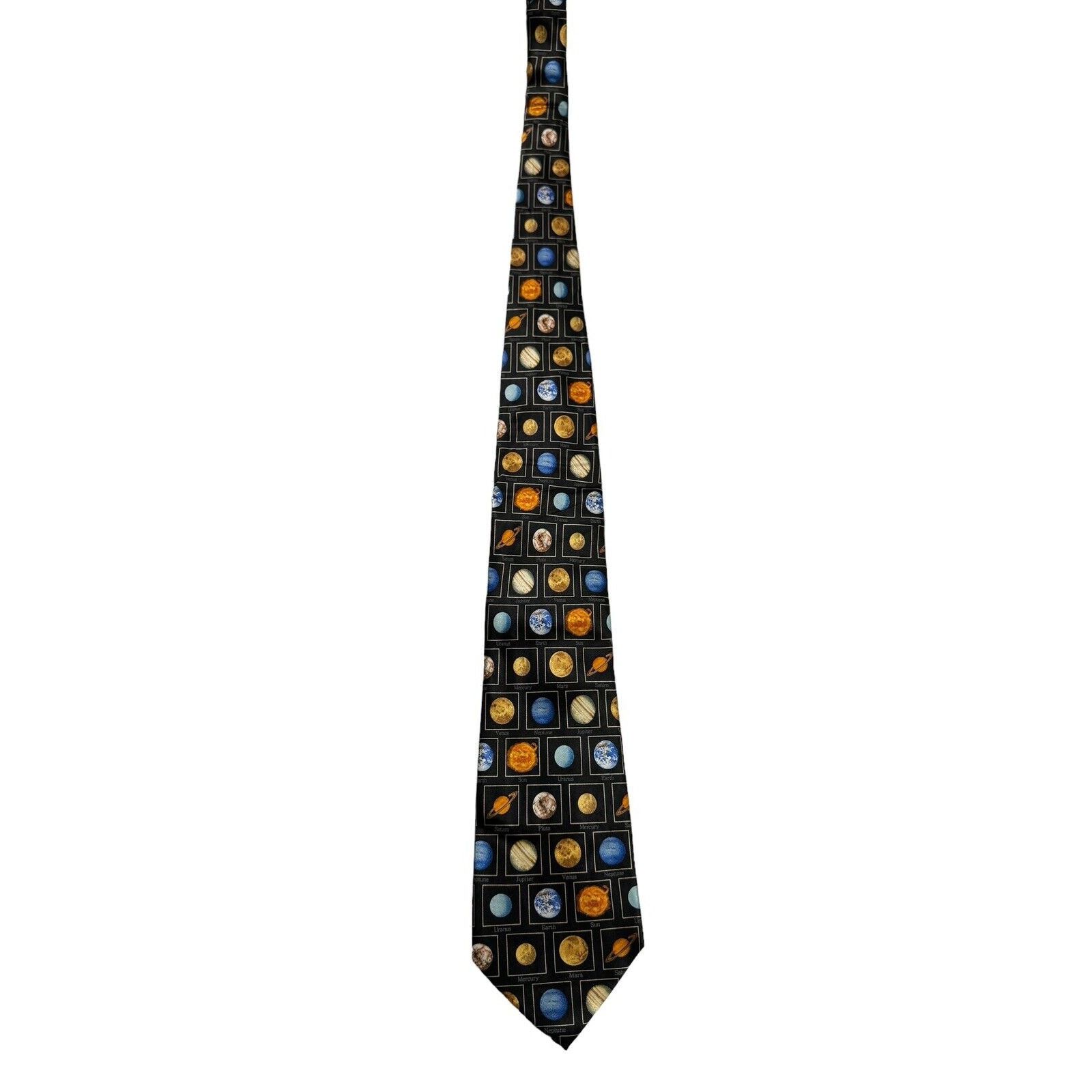 Other Museum Artifacts Planets With Names Necktie Pluto Mercury Size ONE SIZE - 3 Thumbnail