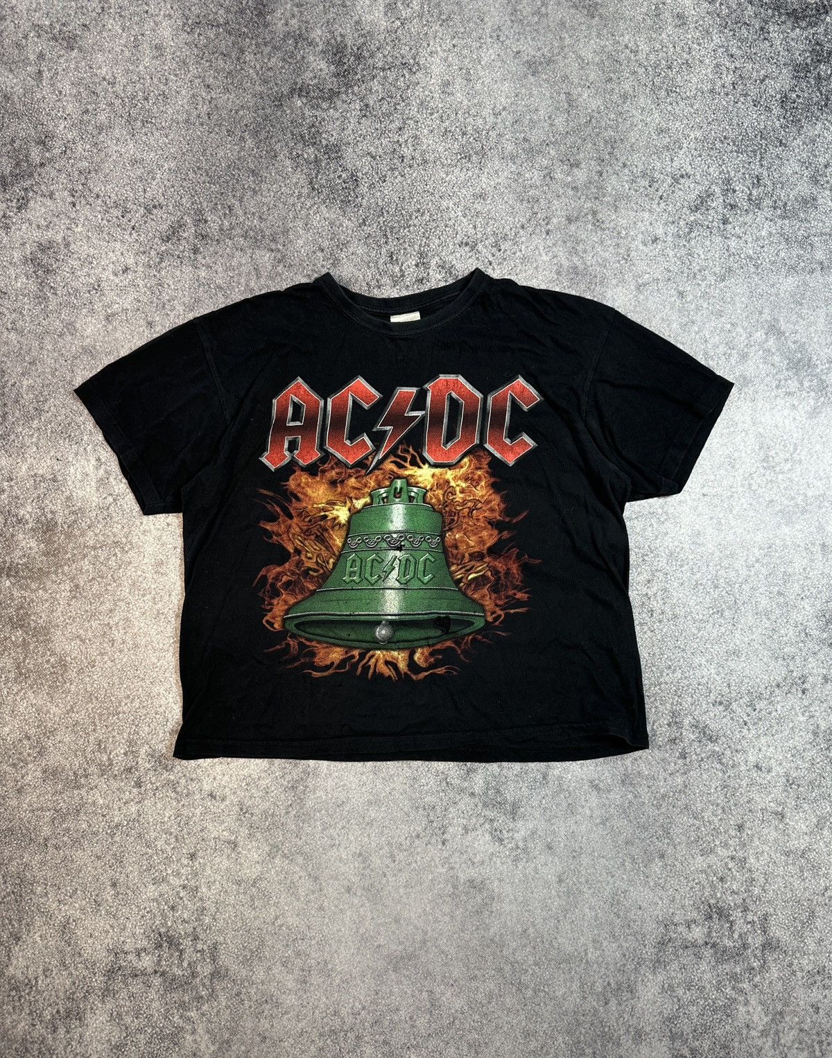 AC/DC × Band Tees × Vintage Vintage AC/DC Hell Logo Band Tees Streetwear T-shirt Rock XL Size US XL / EU 56 / 4 - 1 Thumbnail