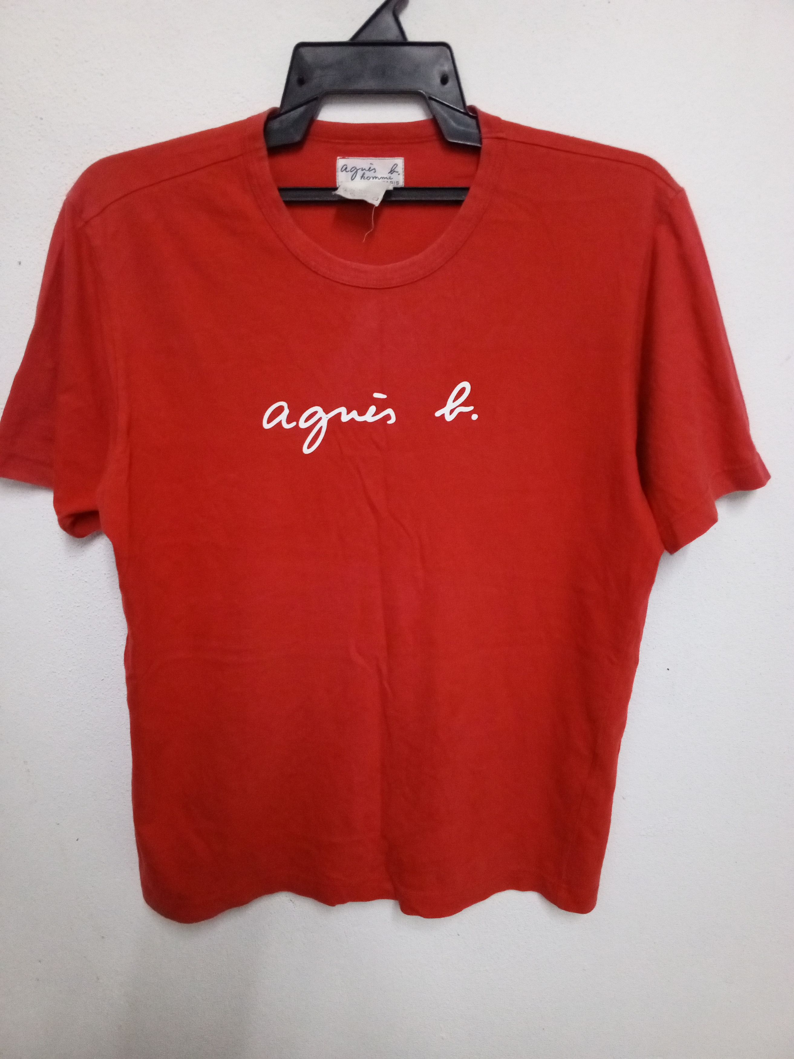 agnes b. Agnes.b red t-shirt Size US M / EU 48-50 / 2 - 1 Thumbnail