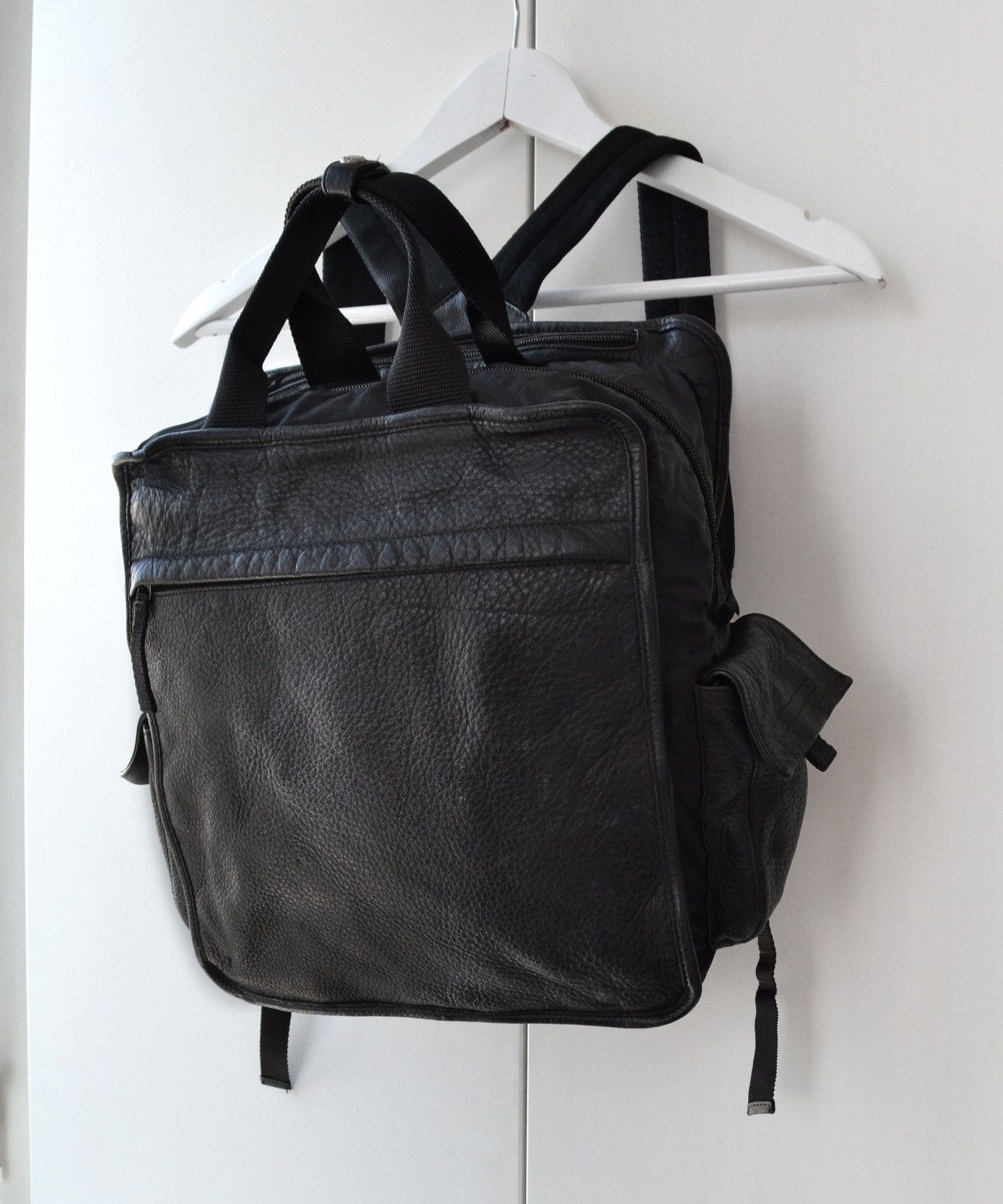 Prada × Vintage VINTAGE BLACK PRADA SPORT BACKPACK | Grailed