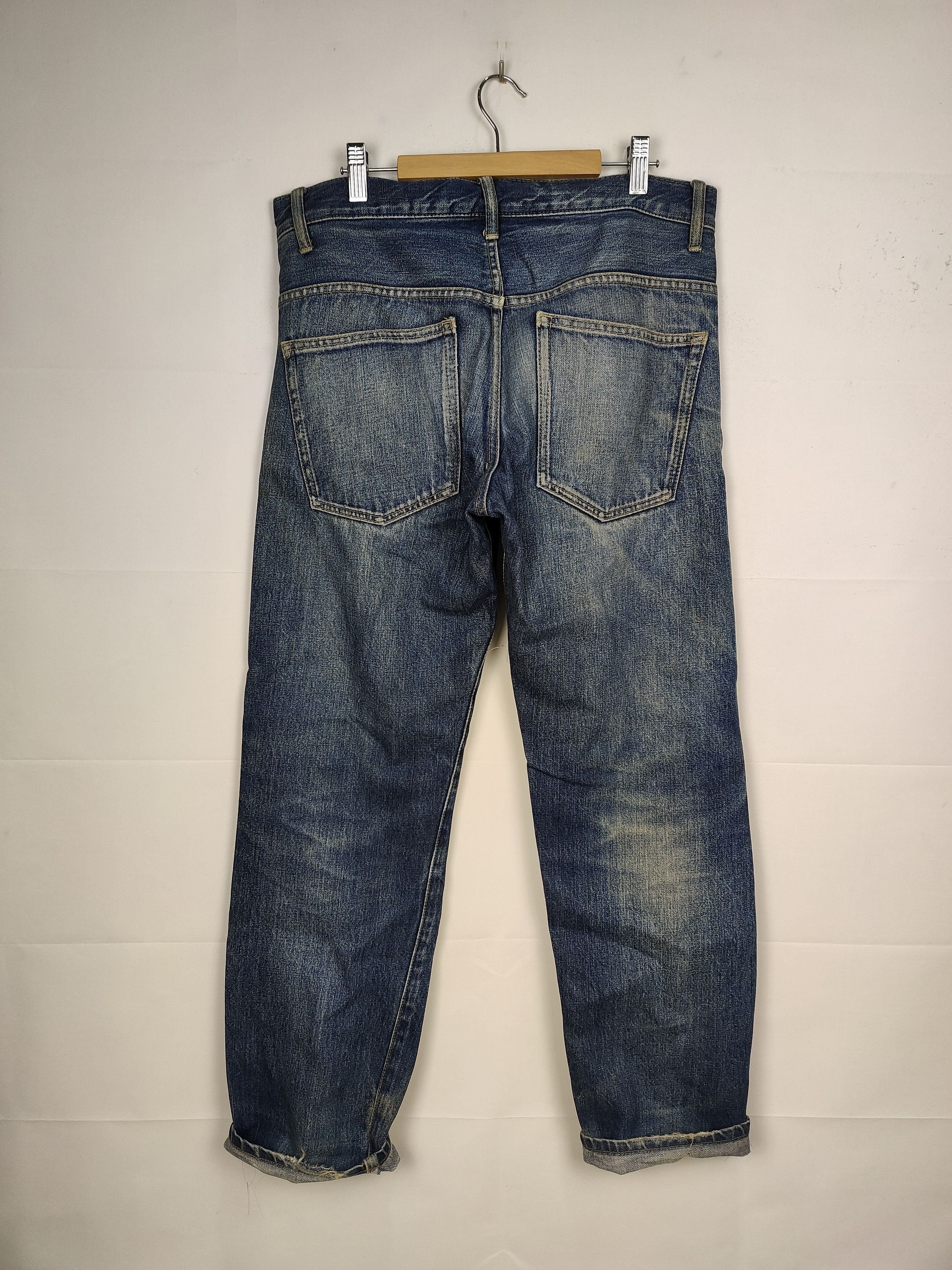 Japanese Brand Mindblow Selvedge Denim Pant Size US 30 / EU 46 - 4 Thumbnail