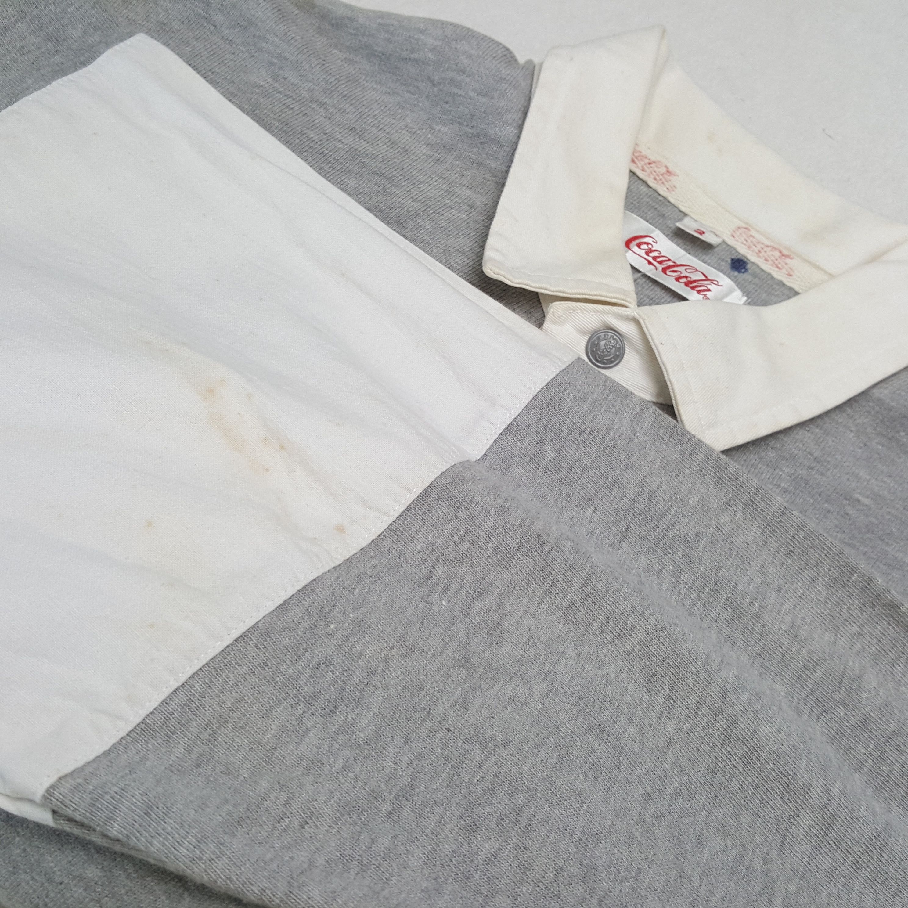 Coca Cola COCA COLA Streetwear Long Sleeve Polos C285N80 Size US M / EU 48-50 / 2 - 7 Thumbnail
