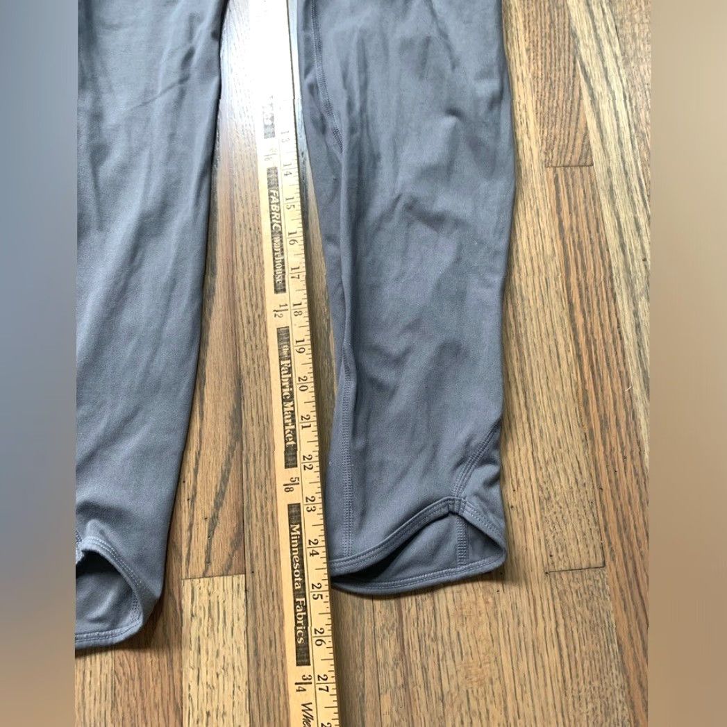 Vintage ALPHALETE Leggings Gray M Women Regular Ankle Size 32" / US 10 / IT 46 - 7 Thumbnail
