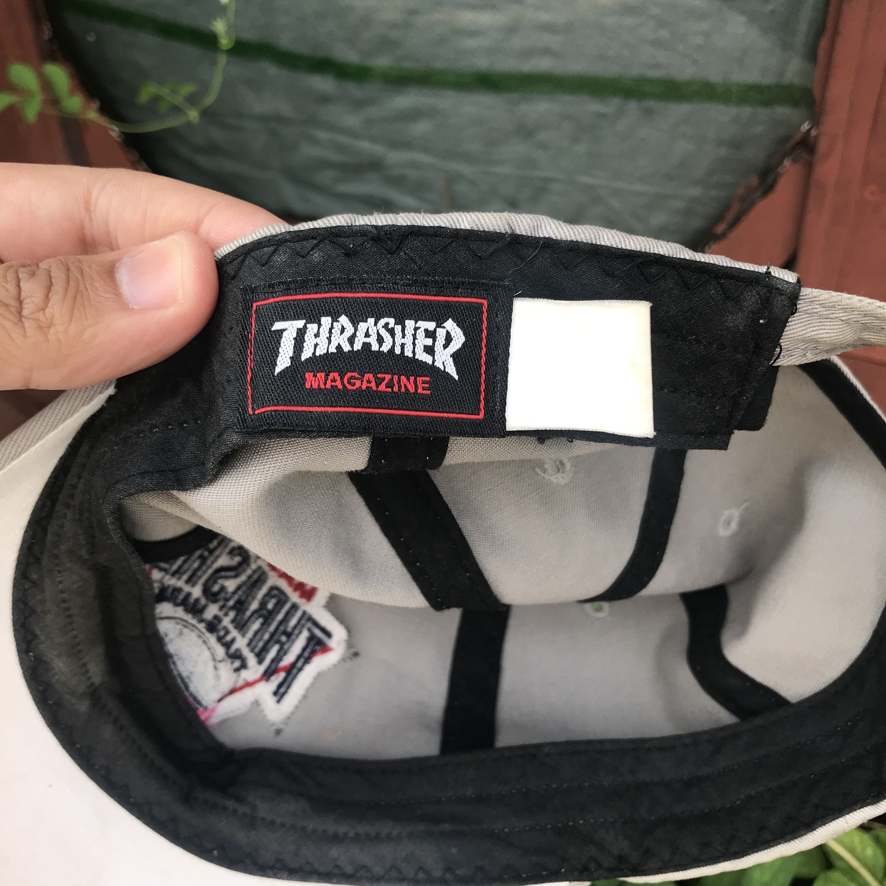 Thrasher VINTAGE THRASHER MAGAZINE TRADE MARK 1892 DISTRESSED CAP Size ONE SIZE - 8 Thumbnail