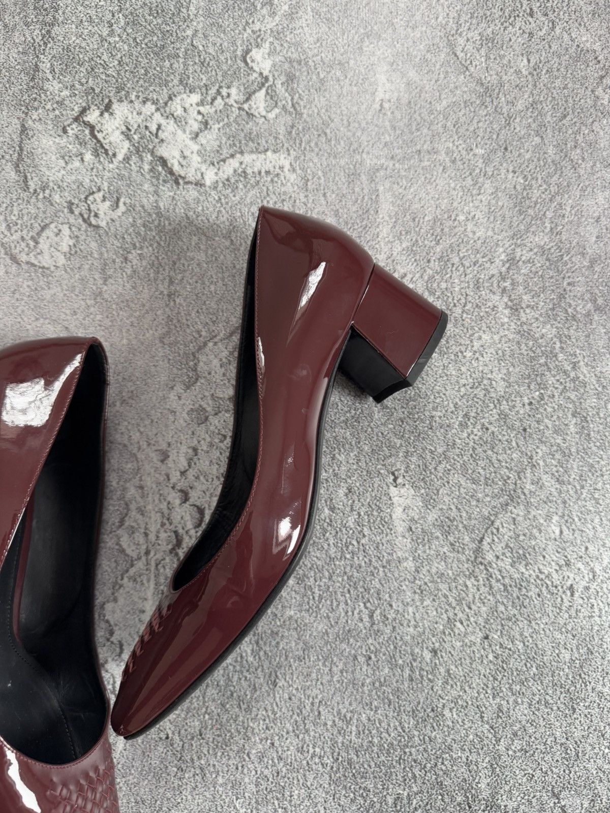 Bottega Veneta × Designer Bottega Veneta 38size souliers lacquered high heels sandals Size US 8 / IT 38 - 6 Thumbnail