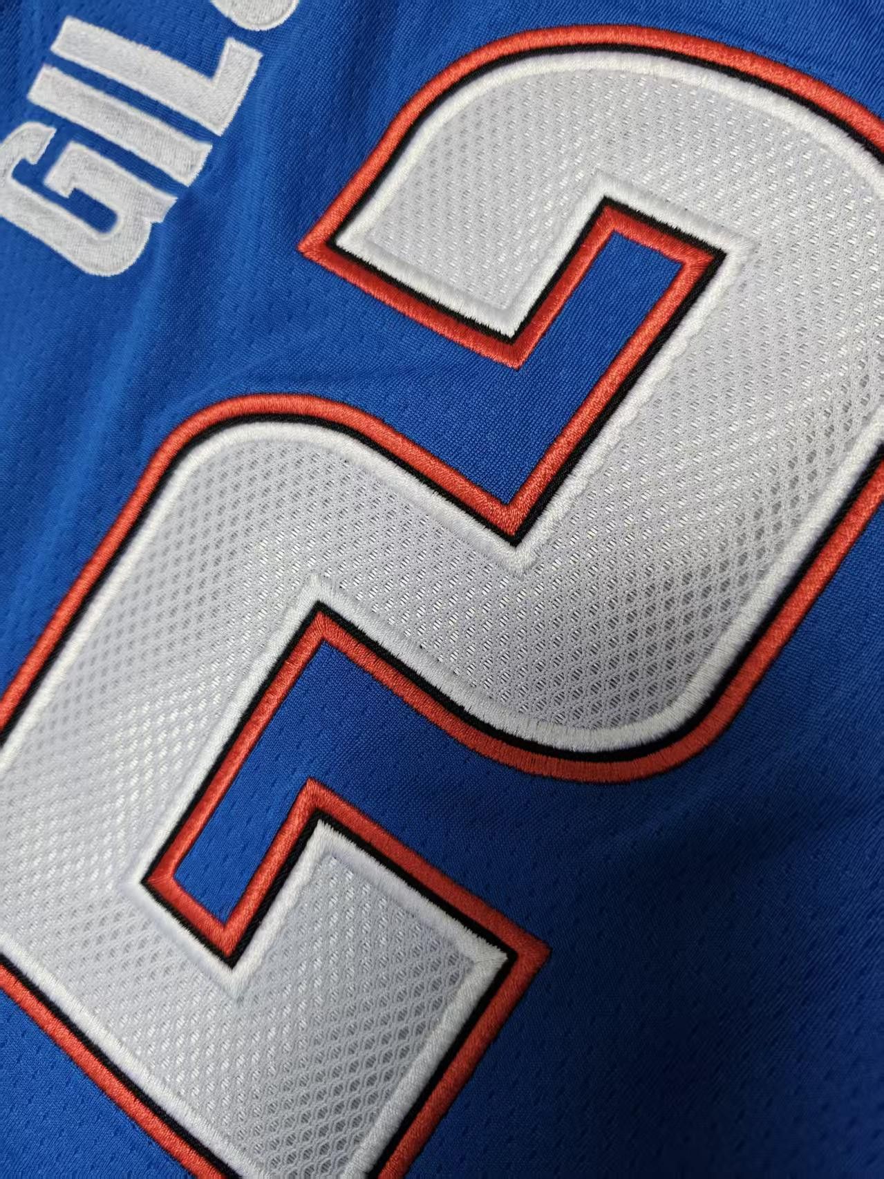 NBA Thunder 2 Shai Gilgeous-Alexander Jersey Double Stitched Size US M / EU 48-50 / 2 - 3 Thumbnail