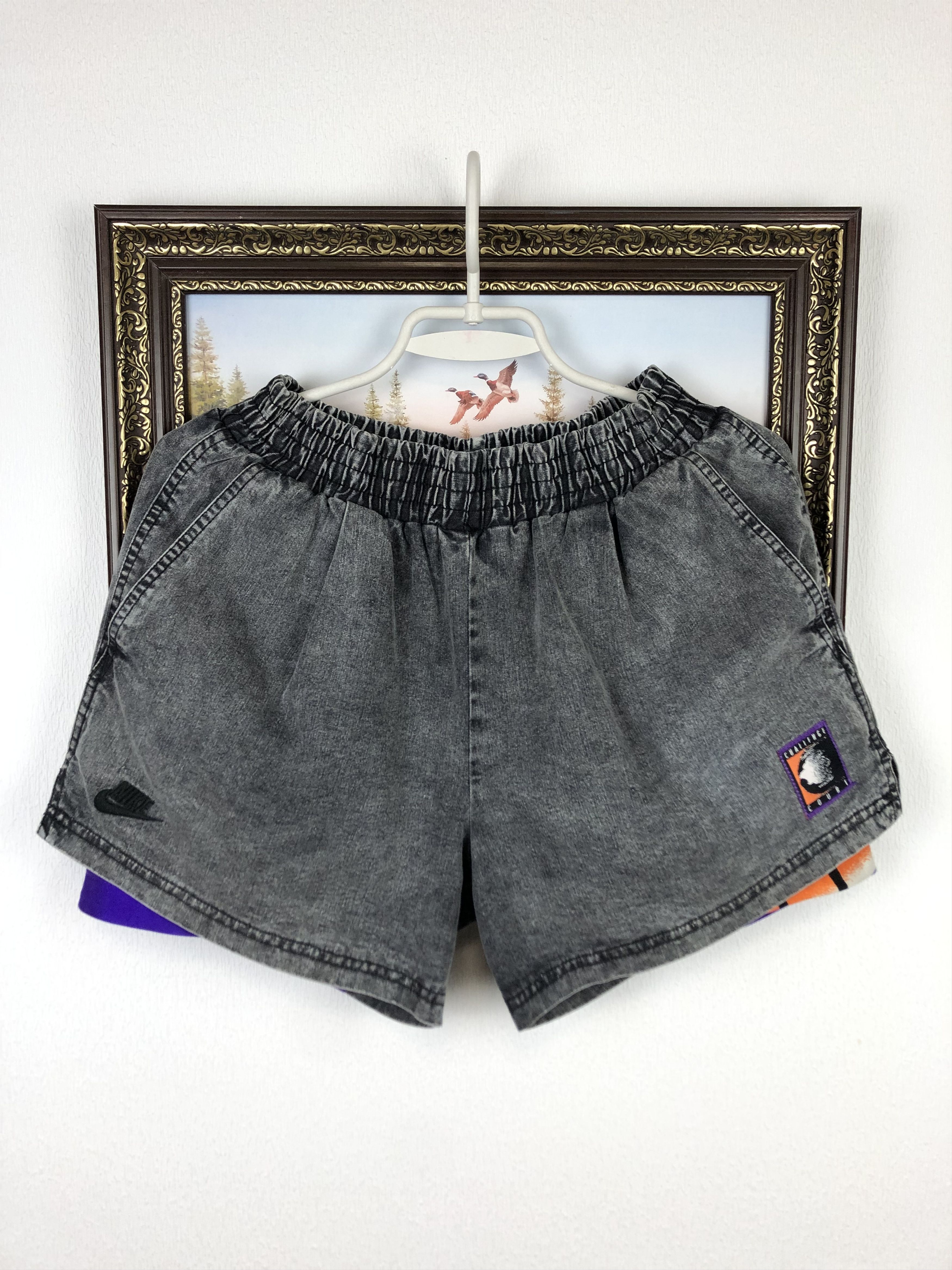 Vintage Nike Andre Agassi Acid US Challenge Tennis Shorts