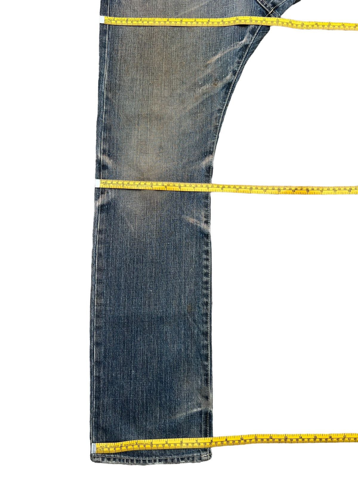 Takeo Kikuchi Takeo Kikuchi Japan Mudwash Straight Cut Denim Jeans 36x32 Size US 36 / EU 52 - 13 Thumbnail