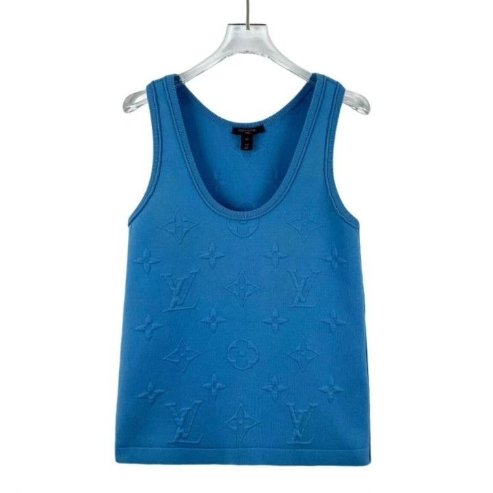 Louis Vuitton Louis Vuitton 2022 Embossed Logo Cotton Tank Size XS / US 0-2 / IT 36-38 - 1 Thumbnail