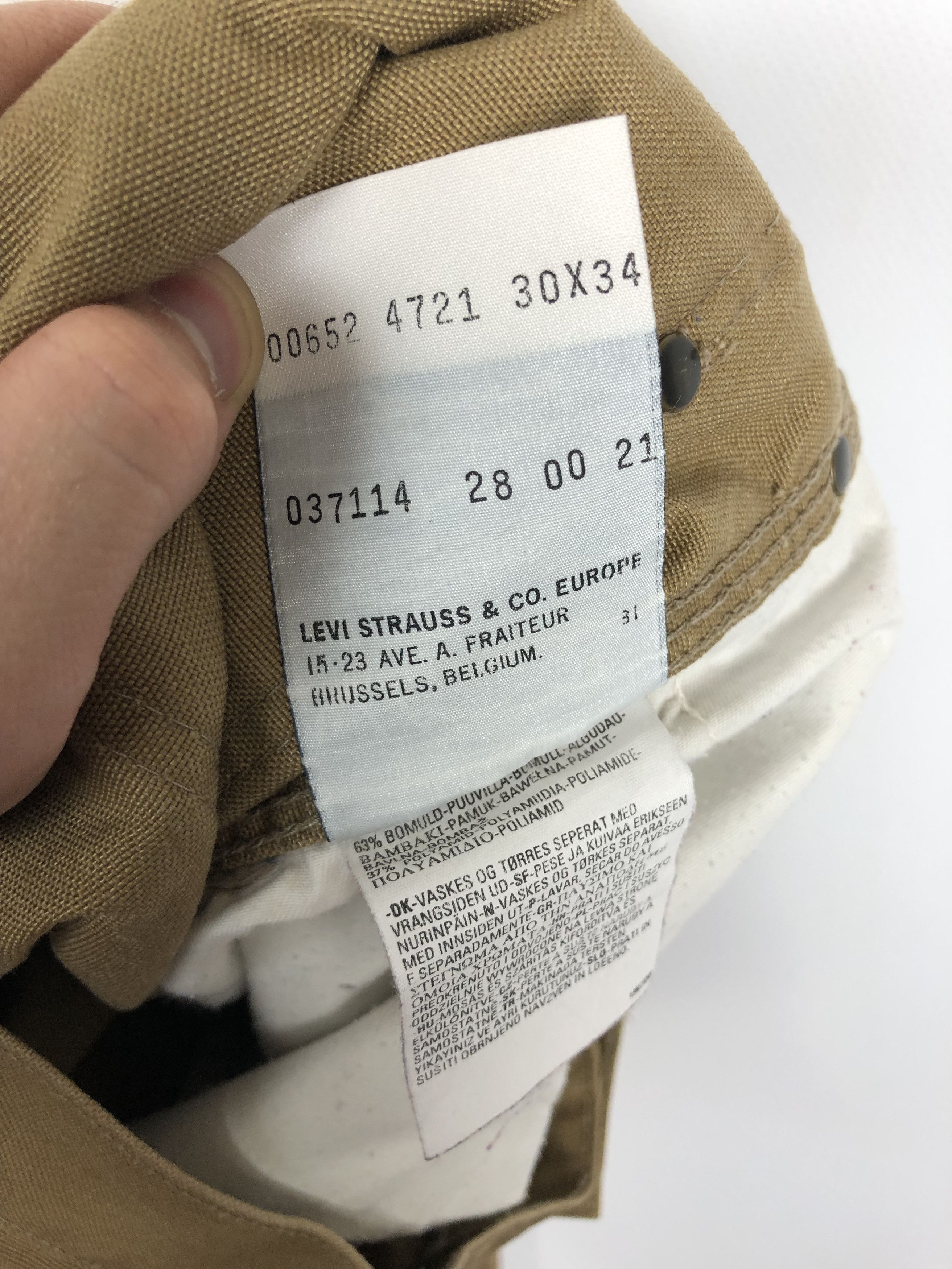 Levi's Levi's Vintage Denim Jeans Pants Assymetric Brown size 30x34 Size US 30 / EU 46 - 8 Thumbnail