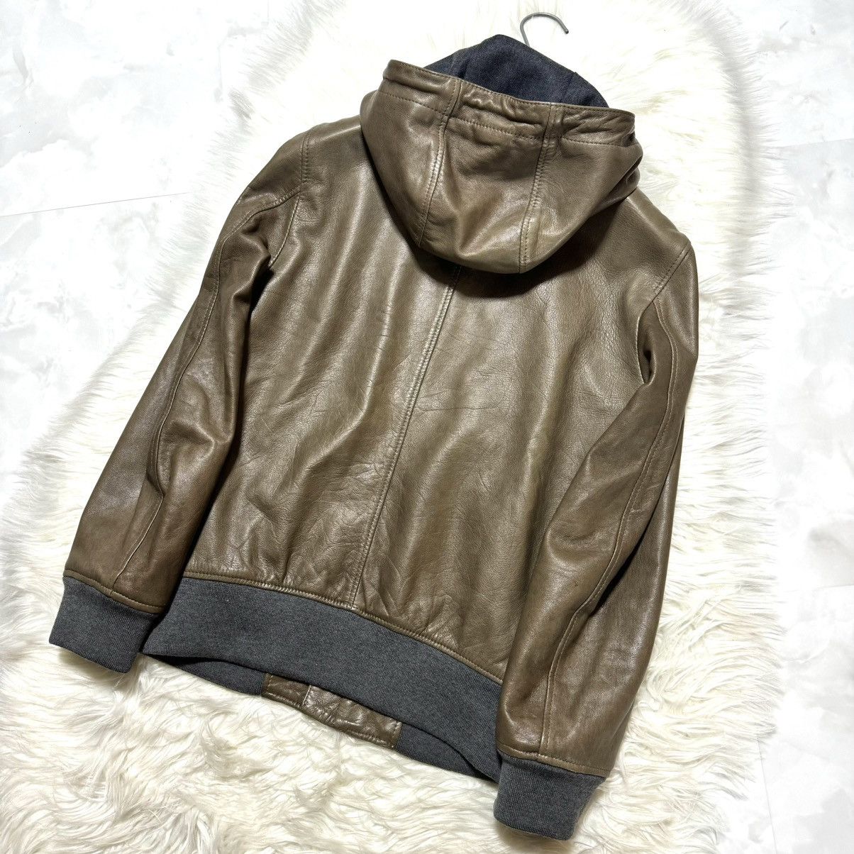 Dolce & Gabbana recent model Dolce & Gabbana hooded ZIP UP leather jacket Size US S / EU 44-46 / 1 - 11 Thumbnail
