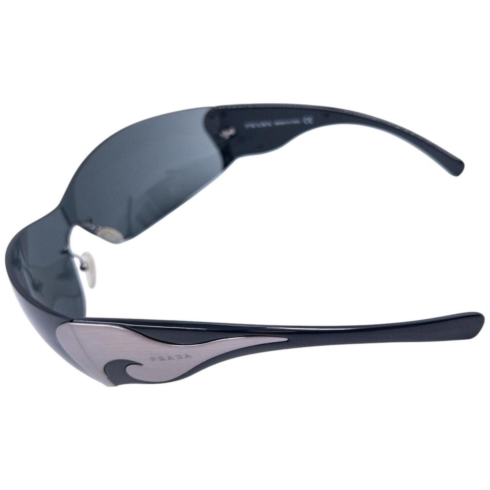 Prada Vintage Prada Swirl Sunglasses Size ONE SIZE - 4 Thumbnail