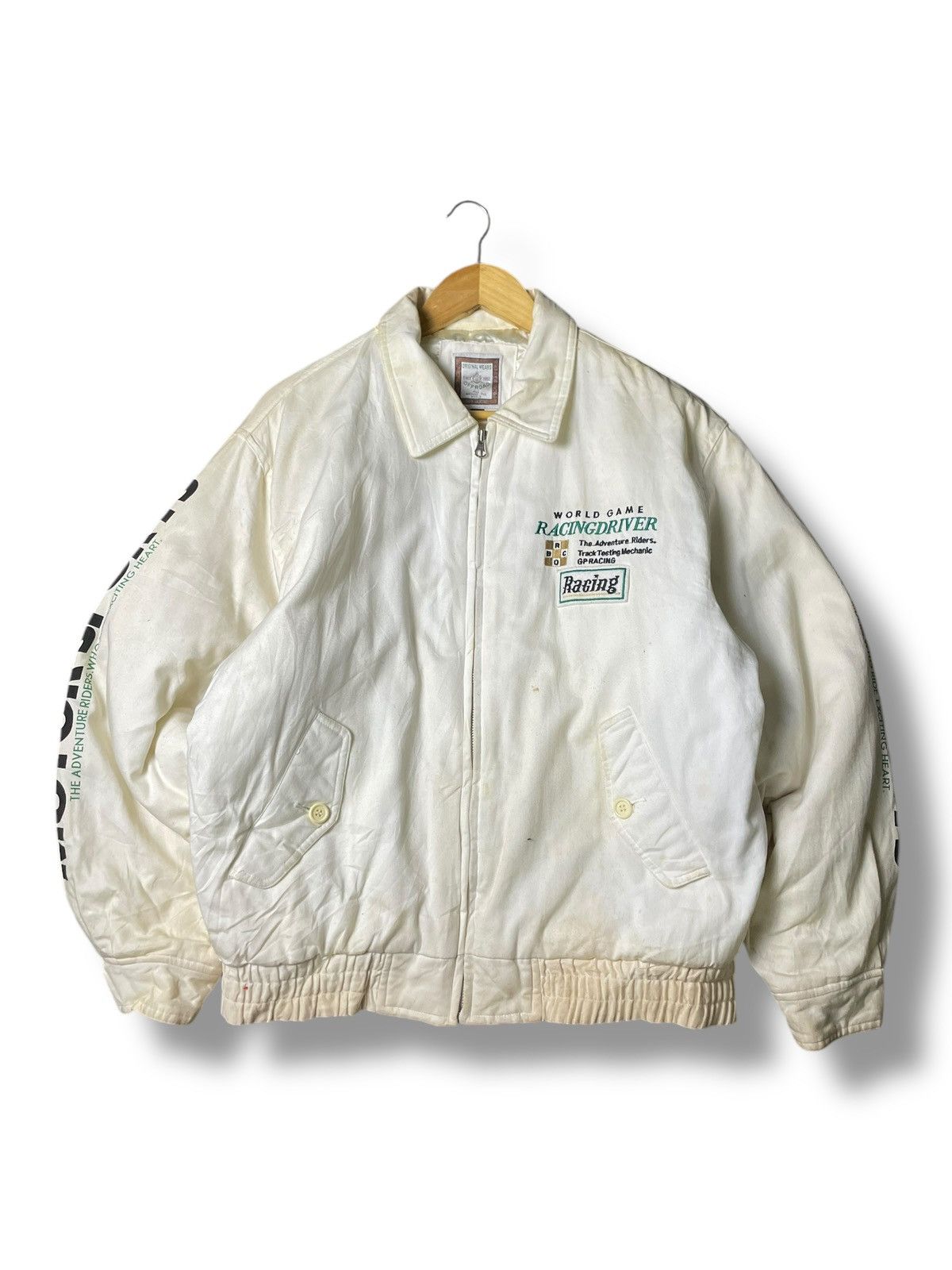 Japanese Brand × Vintage Original Wear OFF-ROAD Bomber Jacket (96) Size US L / EU 52-54 / 3 - 1 Thumbnail