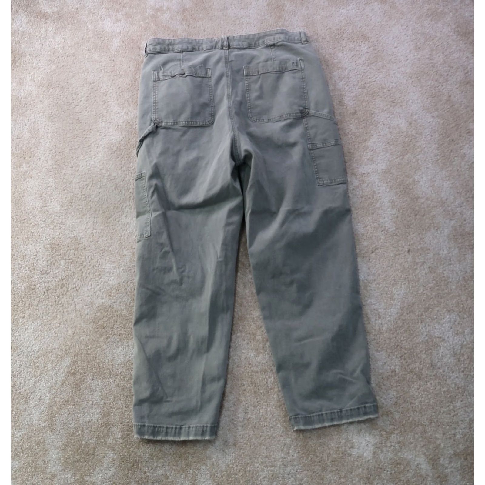 American Eagle Outfitters American Eagle Outfitters Jeans Womens 16 Green High Rise Boyfriend 5-Pocket Denim Size 38" / US 16 / IT 52 - 6 Thumbnail