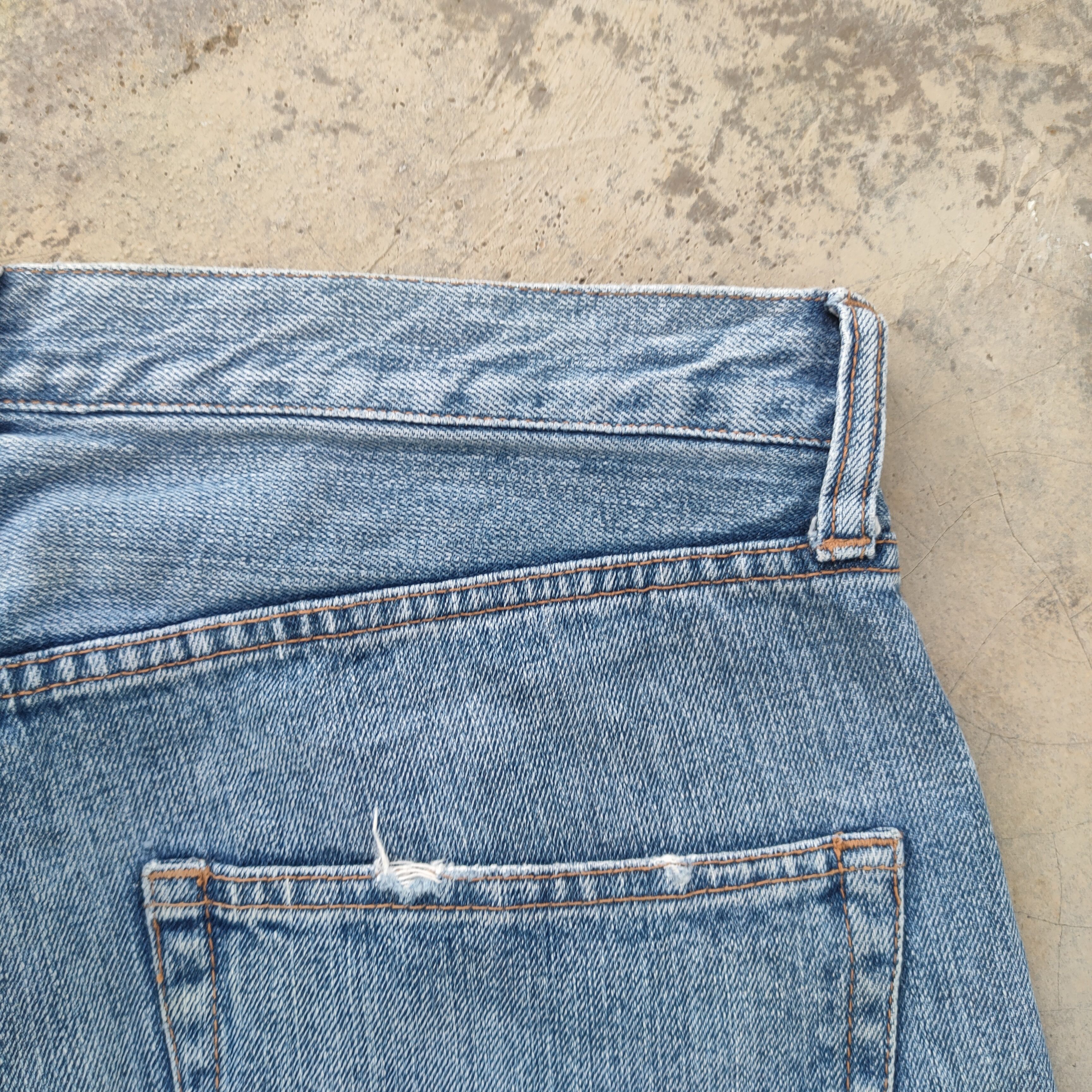 Japanese Brand W33 VINTAGE JAPANESE FAMOCK FADED JEANS DENIM PANTS Size US 33 - 11 Thumbnail