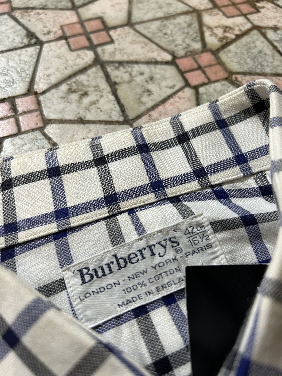 Burberry Burberry Button Up Long Sleeve Shirt Size US L / EU 52-54 / 3 - 6 Thumbnail