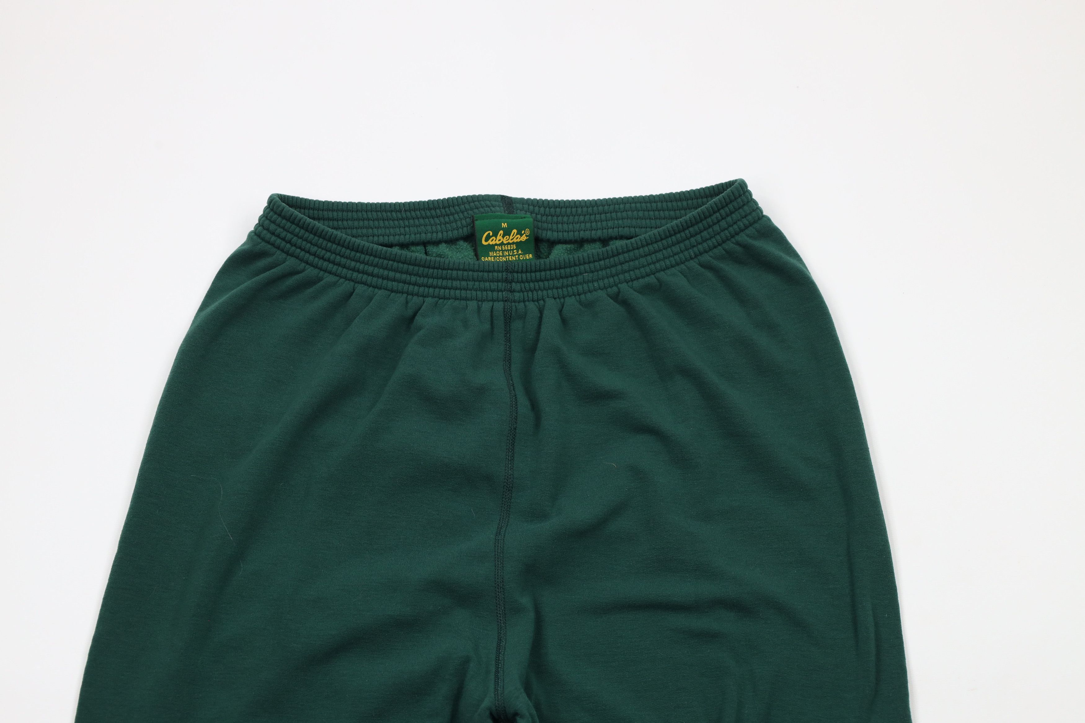 Cabelas × Vintage Vintage 90s Cabelas Thermal Sweatpants Joggers Green USA Size US 34 / EU 50 - 2 Thumbnail