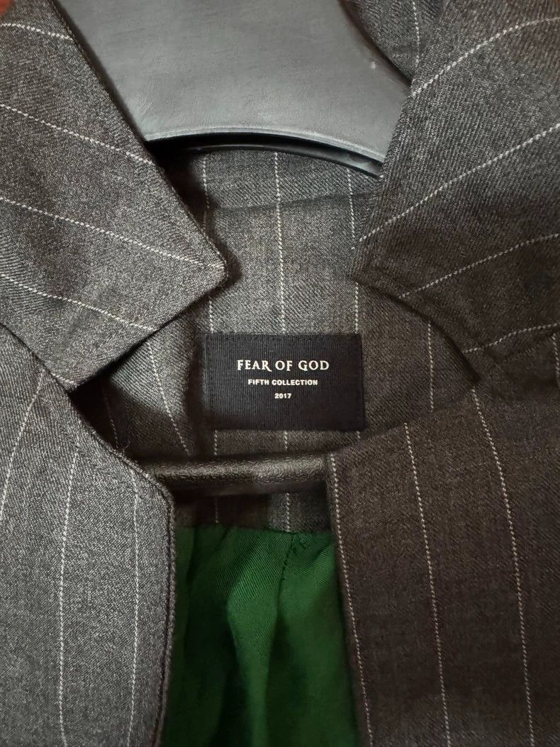 Fear of God Fear of God Wool striped coat Size US L / EU 52-54 / 3 - 2 Thumbnail