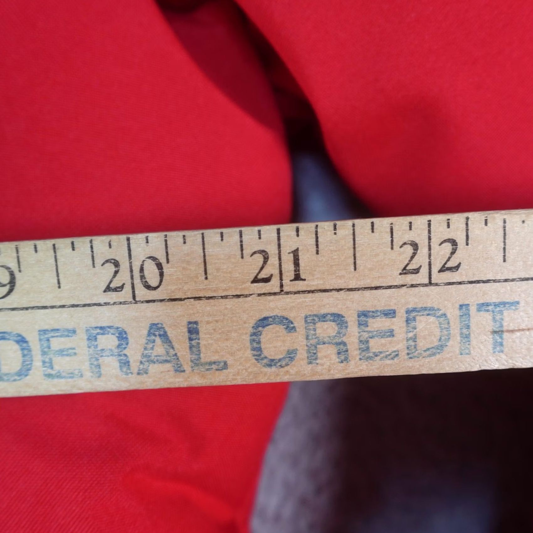 Vintage MOLEMSX Coat Womens XL Red Hooded Insulated Parka Faux Fur Trim Quilted Size XL / US 12-14 / IT 48-50 - 7 Thumbnail