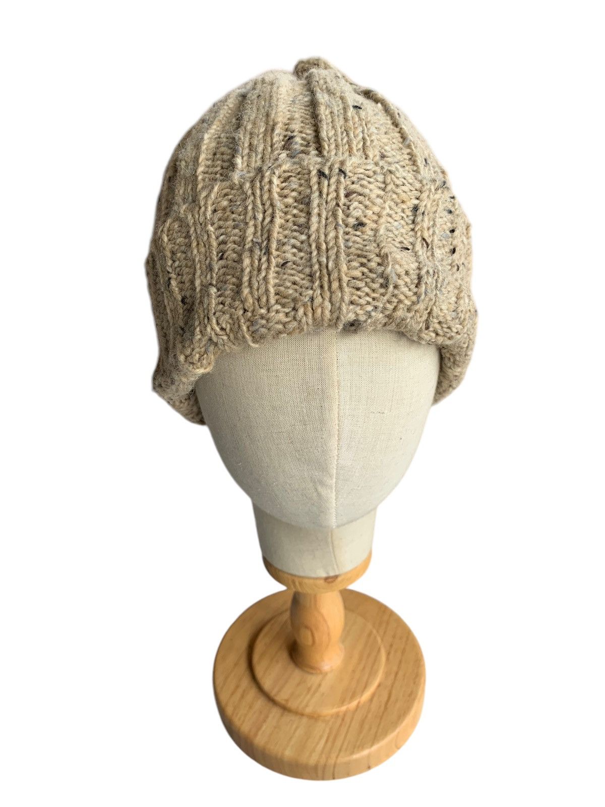 Japanese Brand × Kapital × Vintage Knit Crochet Made In United Kingdom Winter Sessions Beanie Size ONE SIZE - 4 Thumbnail