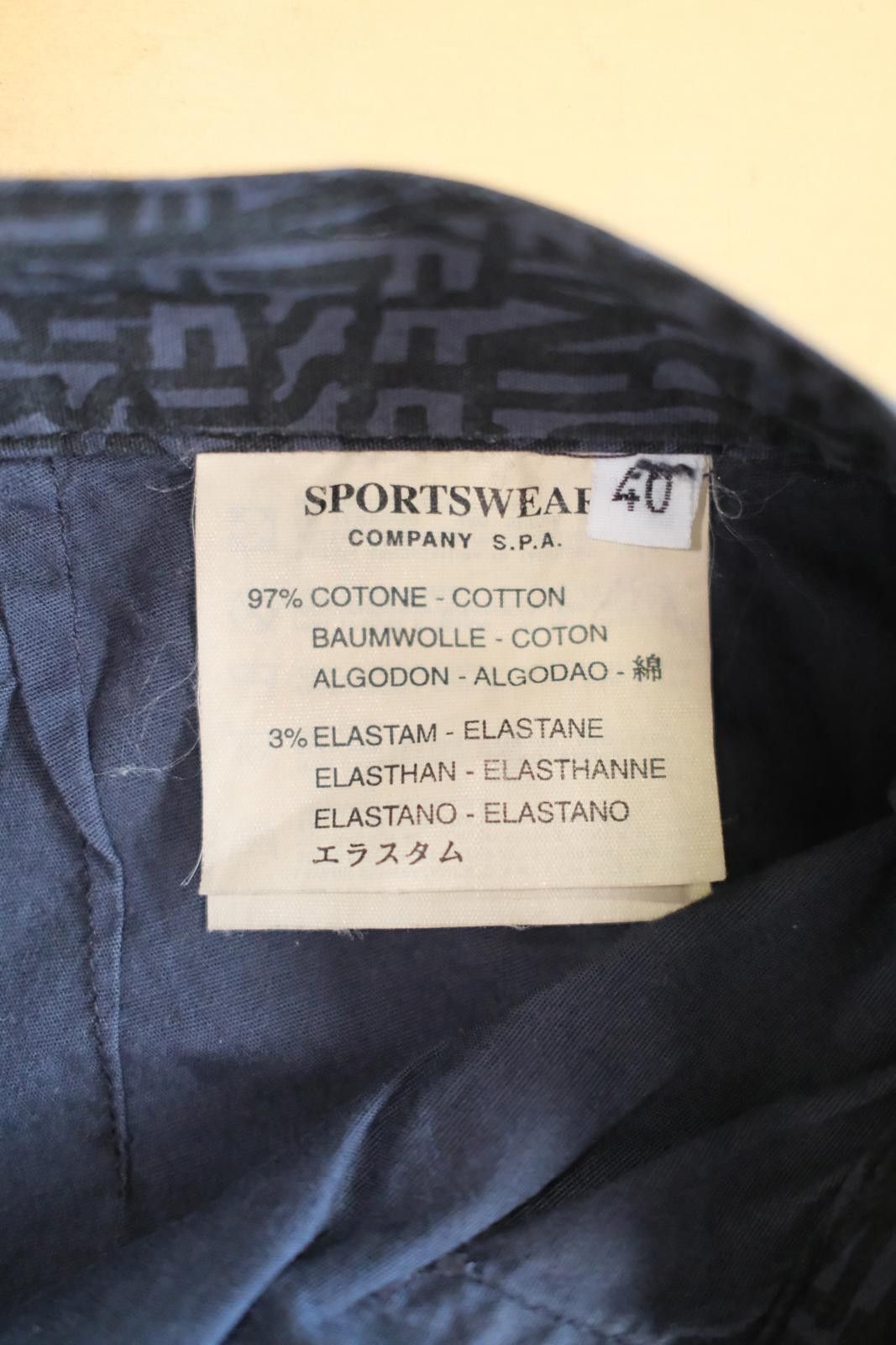 Designer 90's Fendissime Monogram Straight-Leg-Pant Size 28" / US 6 / IT 42 - 7 Thumbnail