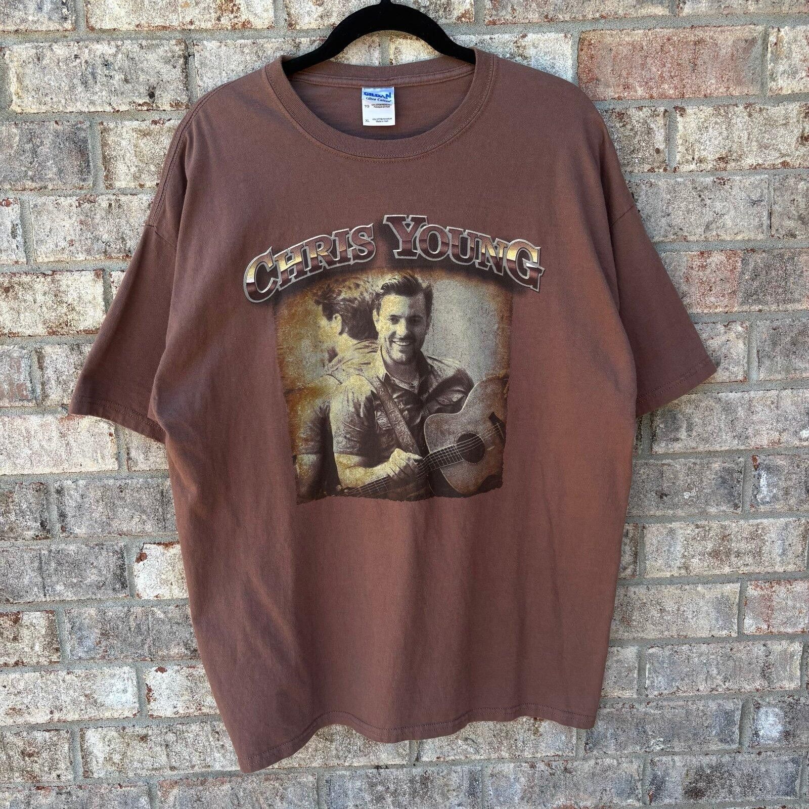 Hanes Vintage Chris Young tour graphic tee Size US XL / EU 56 / 4 - 1 Thumbnail