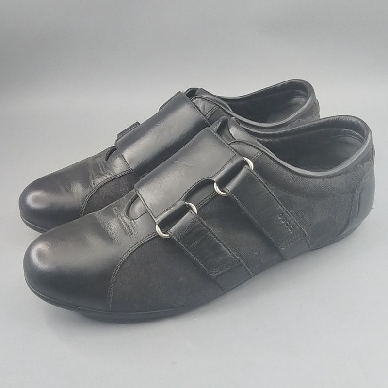 Gucci Gucci Stylish Black Casual Sneakers - Size US 8 / EU 41 - 1 Thumbnail