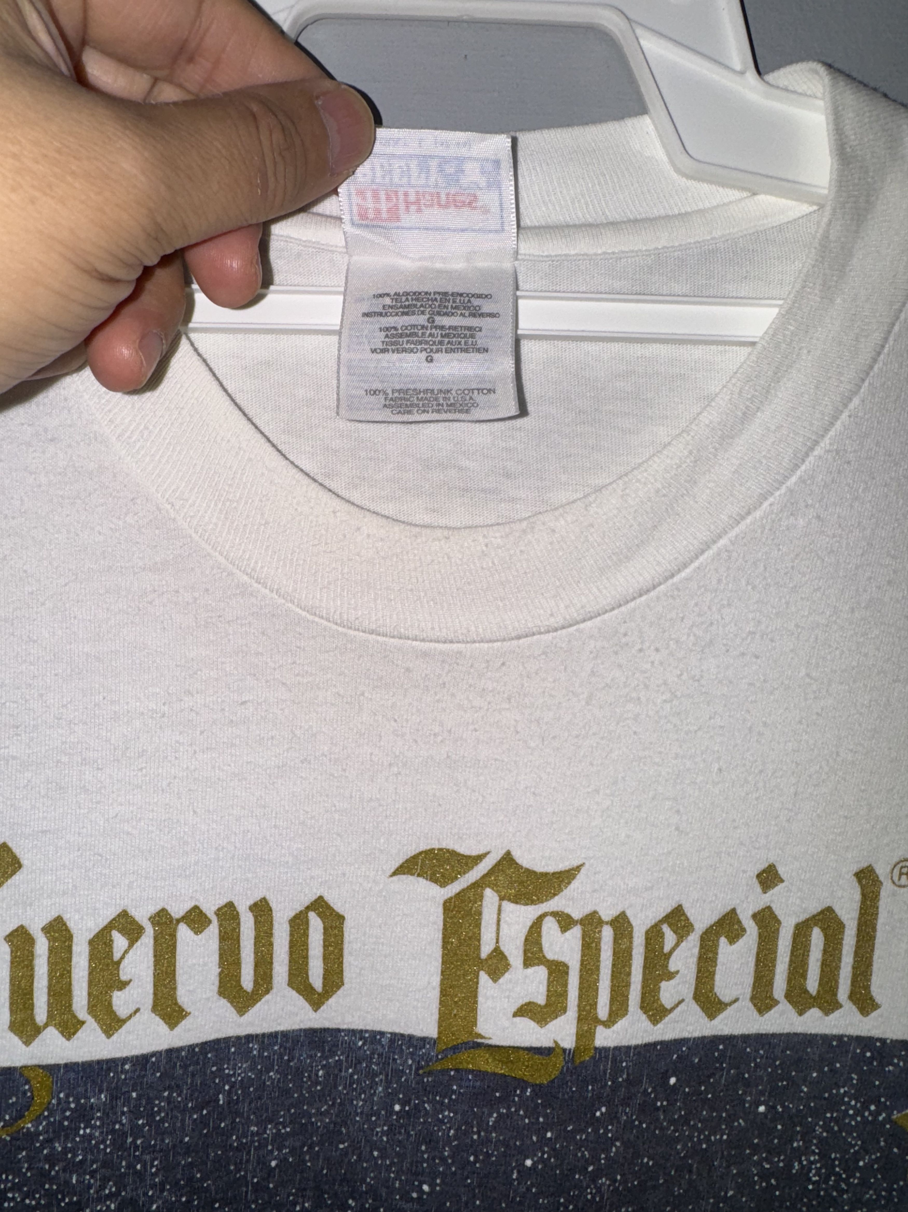 Hanes Jose Cuervo Especial Tequila Beer Vintage Shirt Size US L / EU 52-54 / 3 - 4 Thumbnail