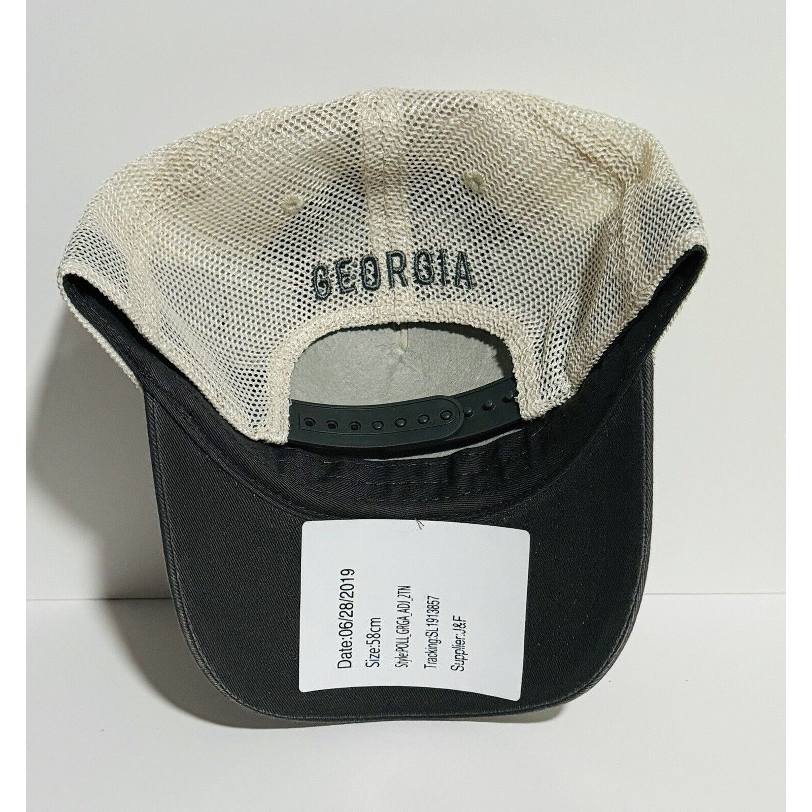 Other Georgia State Hat Trucker vented Adjustable Snap One Size Size ONE SIZE - 2 Thumbnail
