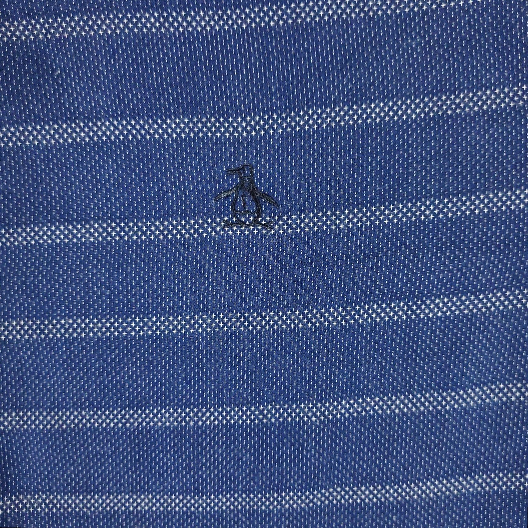 Original Penguin Original Penguin Blue Striped Long Sleeve Button-Up Shirt Mens Size Large Casual Size US L / EU 52-54 / 3 - 2 Thumbnail