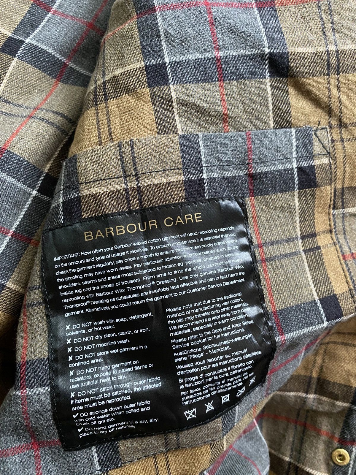 Barbour Barbour Wax Jacket 11/19 AW20 Size US L / EU 52-54 / 3 - 5 Thumbnail