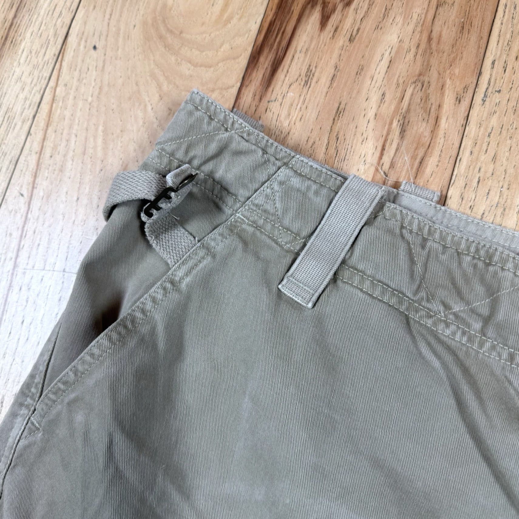 Polo Ralph Lauren VINTAGE Polo Ralph Lauren Cargo Paratrooper Shorts Mens 38 Brown White Flight Military Cargo Shorts Mens 38 Brown White Size US M / EU 48-50 / 2 - 6 Thumbnail