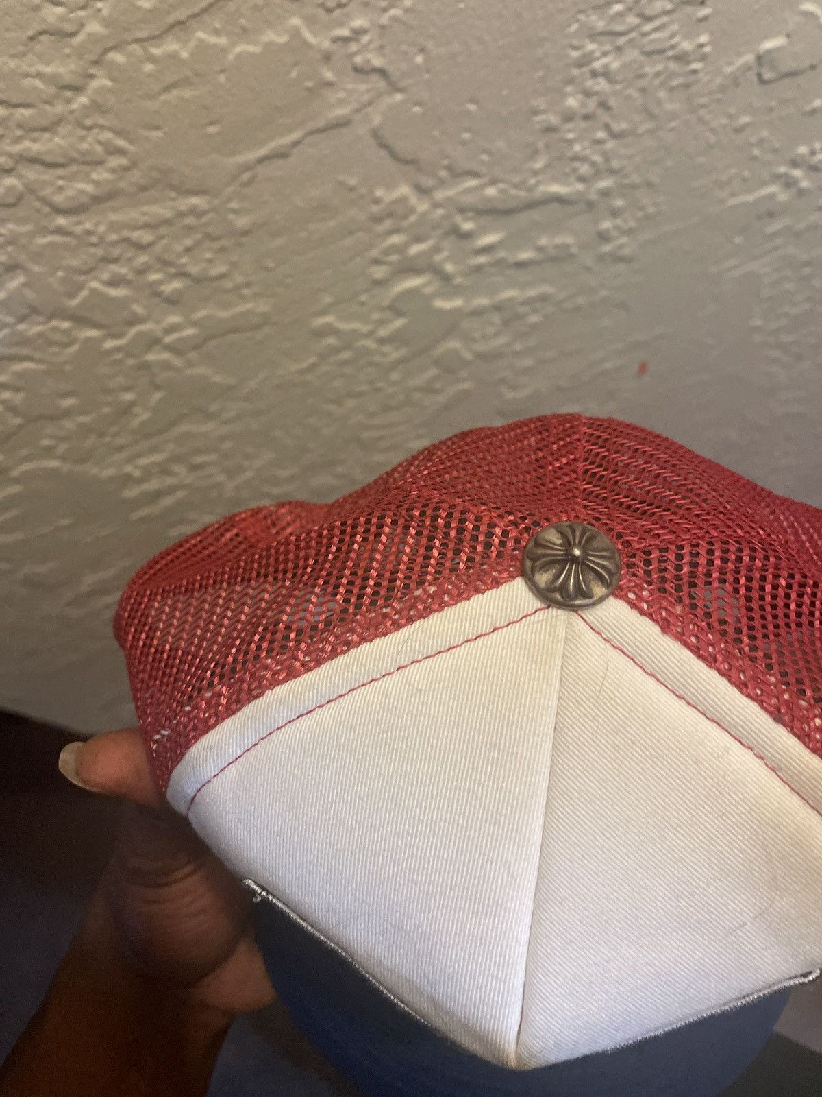 Chrome Hearts Chrome Heart Trucker hat Size ONE SIZE - 3 Thumbnail