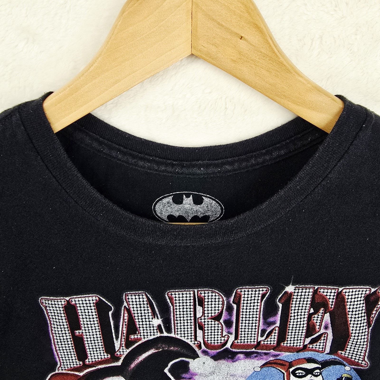 DC Comics Harley Quinn Shirt Mens Small Cartoon Rap Tee Joker Batman Size US S / EU 44-46 / 1 - 4 Thumbnail