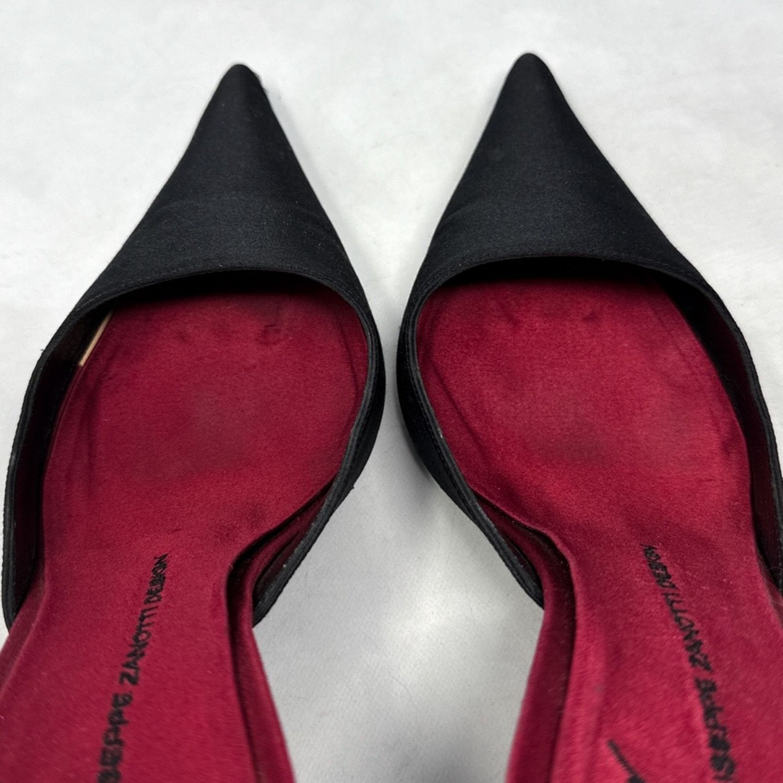 Giuseppe Zanotti Giuseppe Zanotti Vicini Vintage Gothic Pointed Toe Mule Heel Size US 8 / IT 38 - 6 Thumbnail