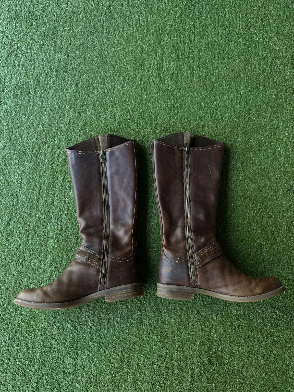 Timberland Timberland Leather Riding Boots Size ONE SIZE - 2 Thumbnail
