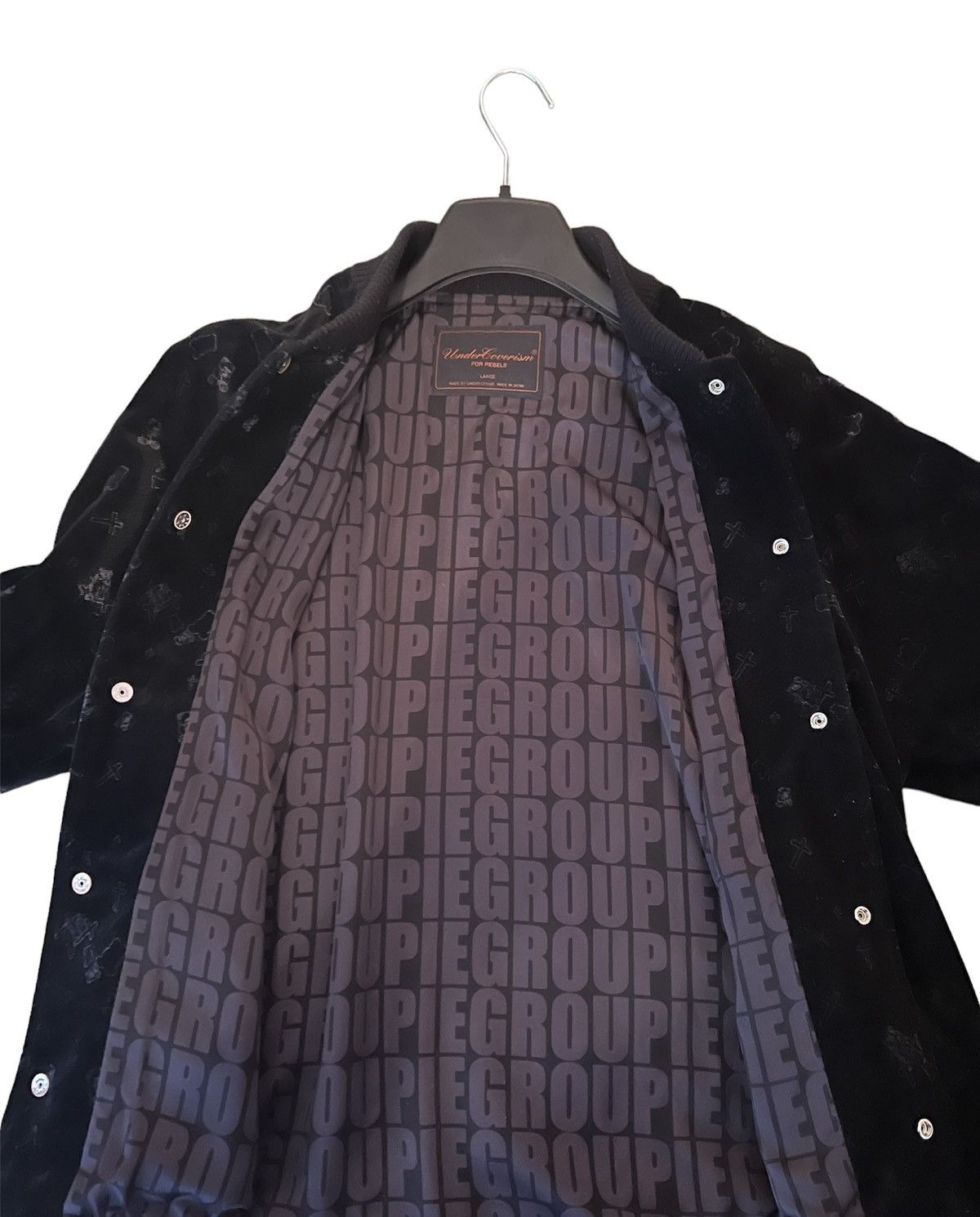 Undercover Witches Cell Division Velour Bomber AW2002 Size US L / EU 52-54 / 3 - 4 Thumbnail