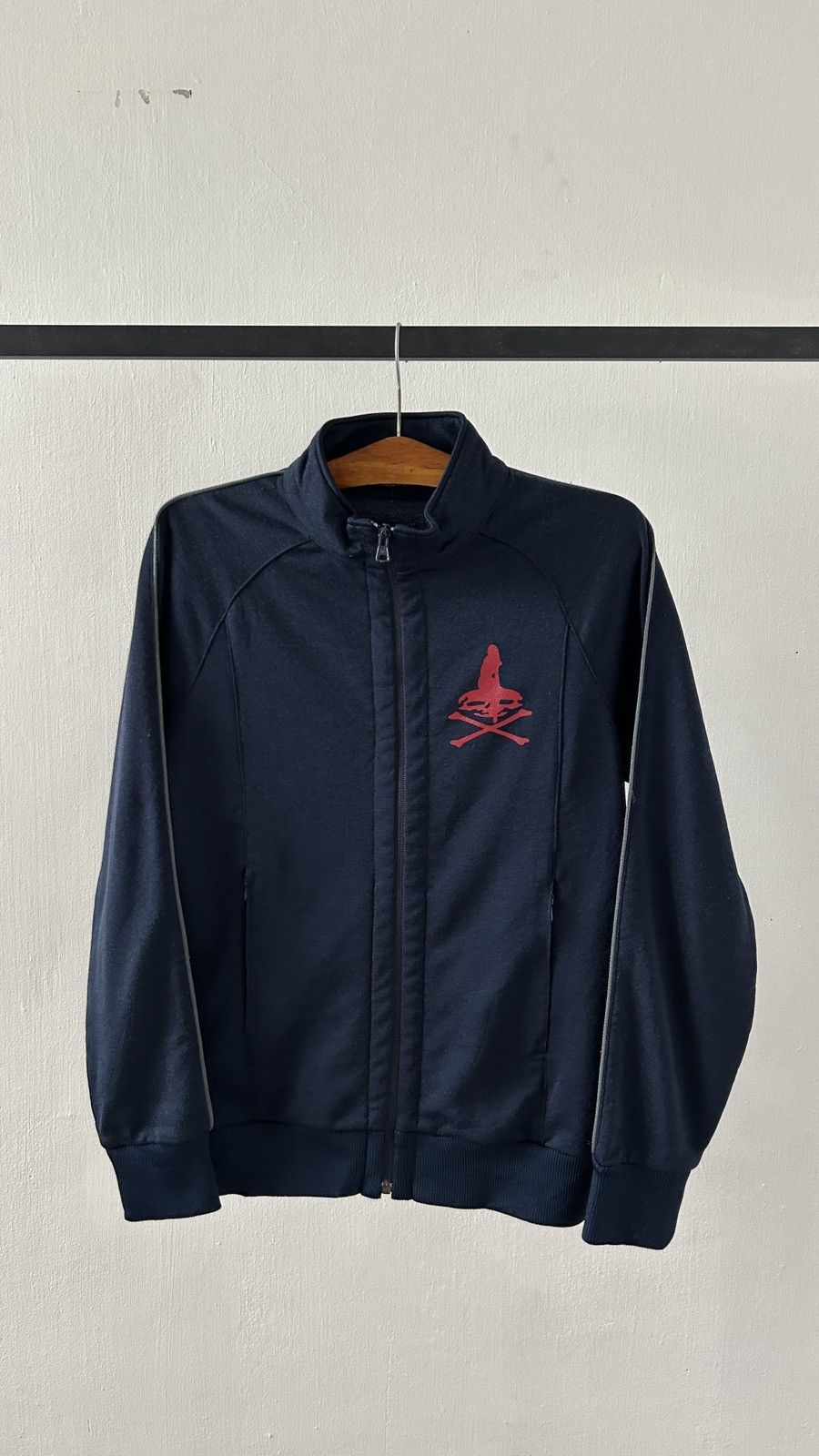 Hysteric Glamour × Japanese Brand Hysteric Glamour - Navy Skull Tracktop Size US S / EU 44-46 / 1 - 7 Thumbnail