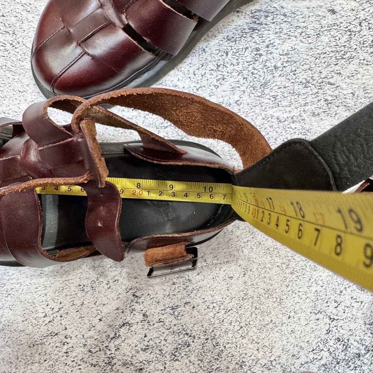 Dr. Martens Dr. Martens Geraldo Gladiator Leather Sandals US9 UK8 EU42 Size US 9 / EU 42 - 15 Thumbnail