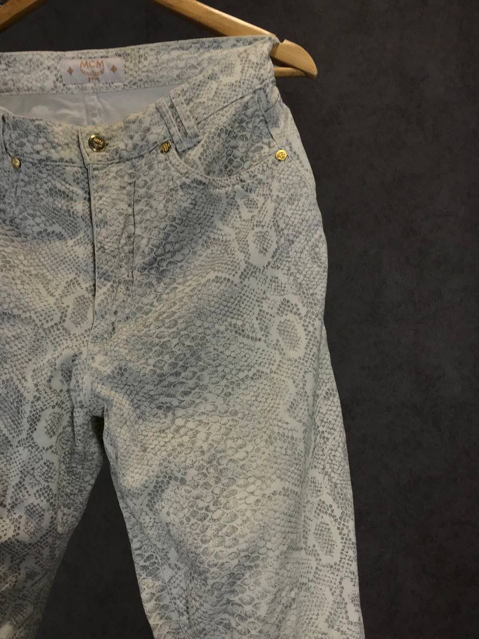 Designer × MCM × Vintage MCM vintage designer Cavalli style pants Size 28" / US 6 / IT 42 - 2 Thumbnail