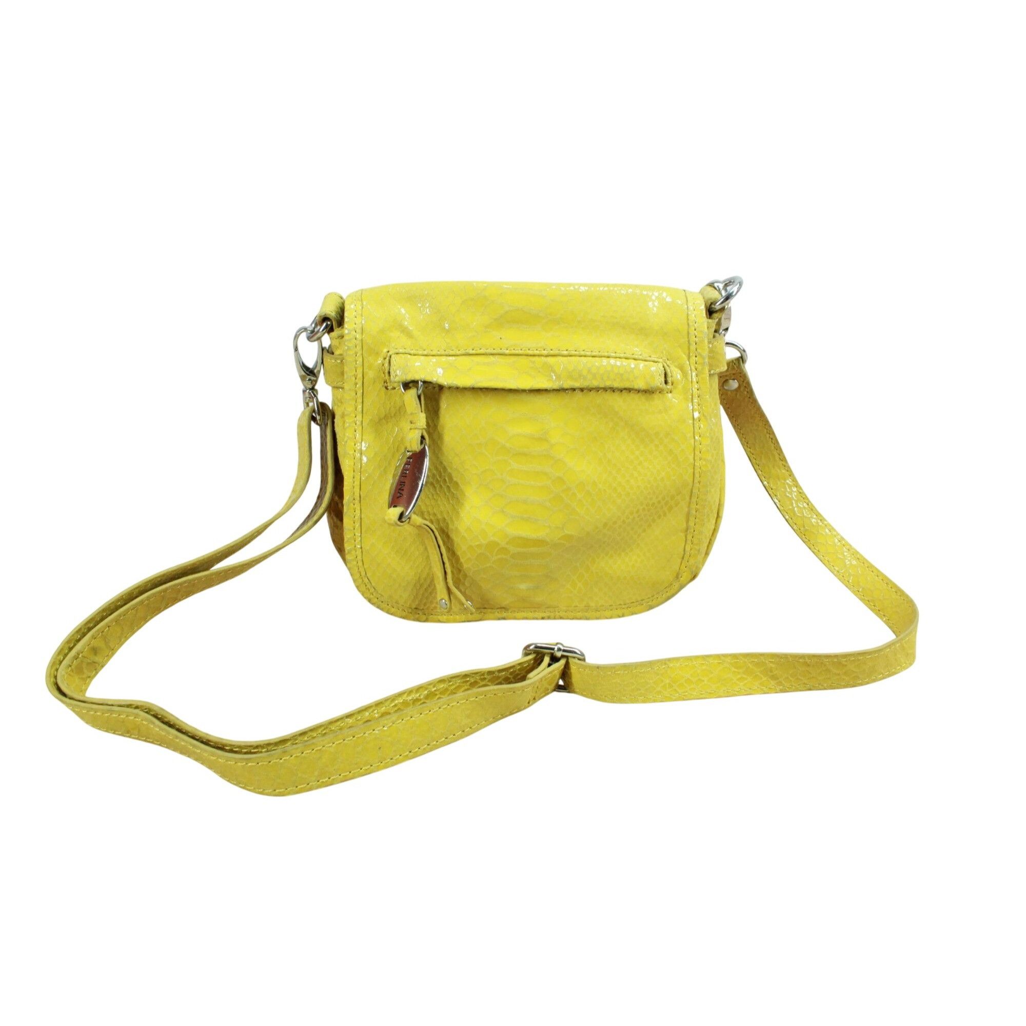 Leather × Other Perlina Leather Snake Print Adjustable Straps Crossbody Bag Size ONE SIZE - 1 Thumbnail